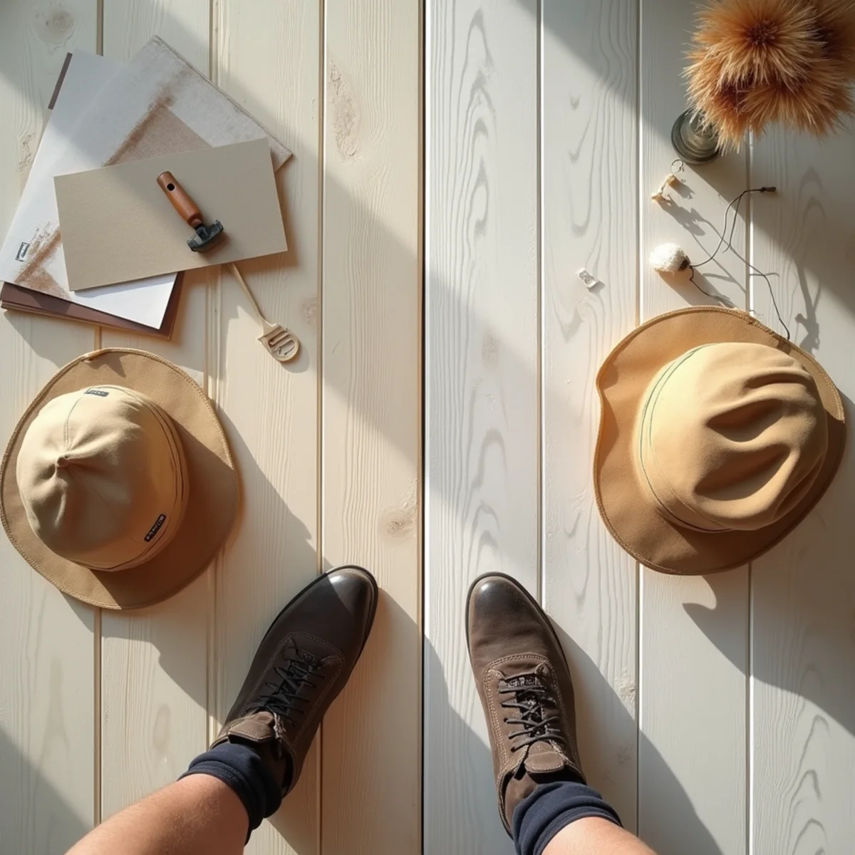 side by side comparison illustrating lake house flooring Alabama