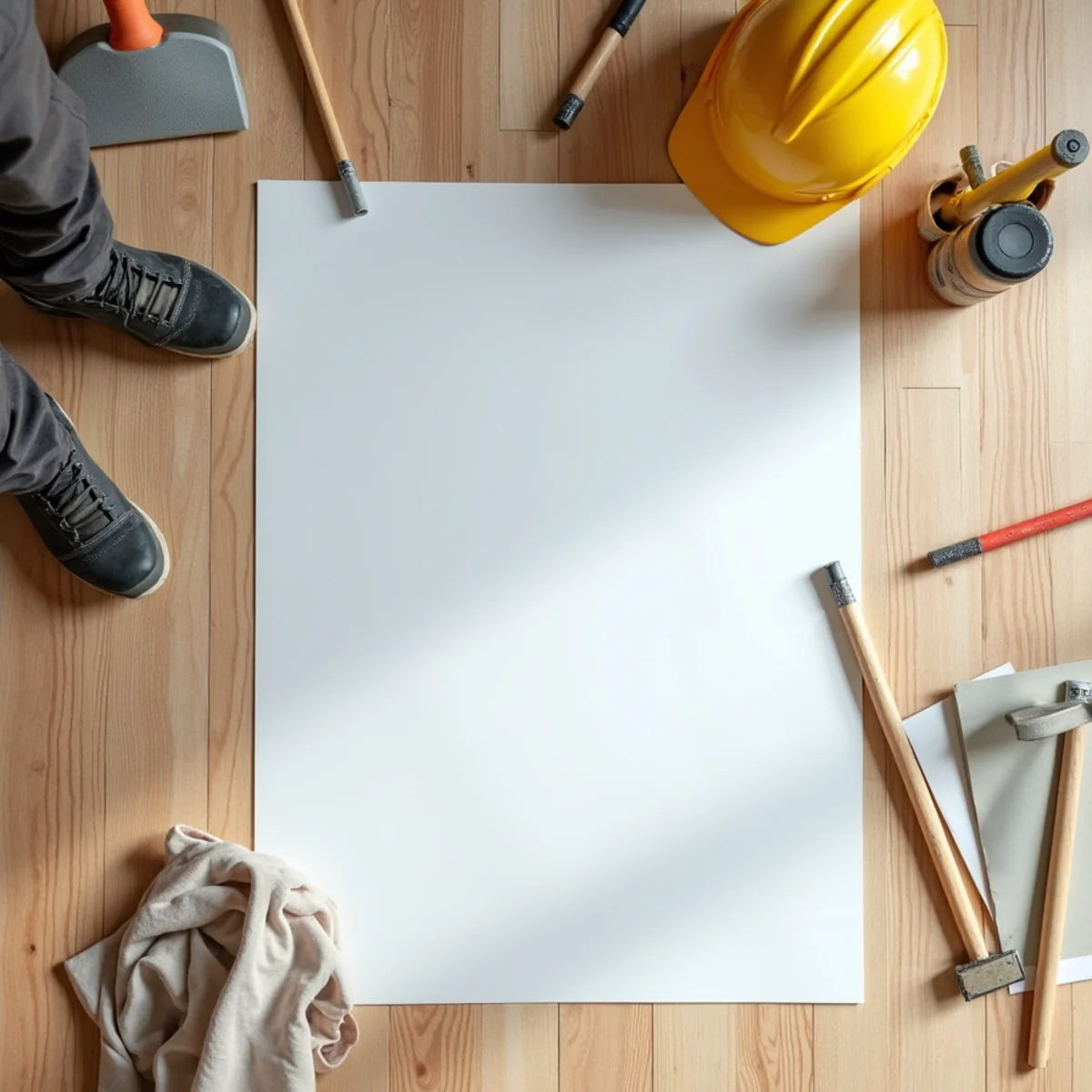 Illustration for a North Alabama flooring guide on rental property flooring Huntsville