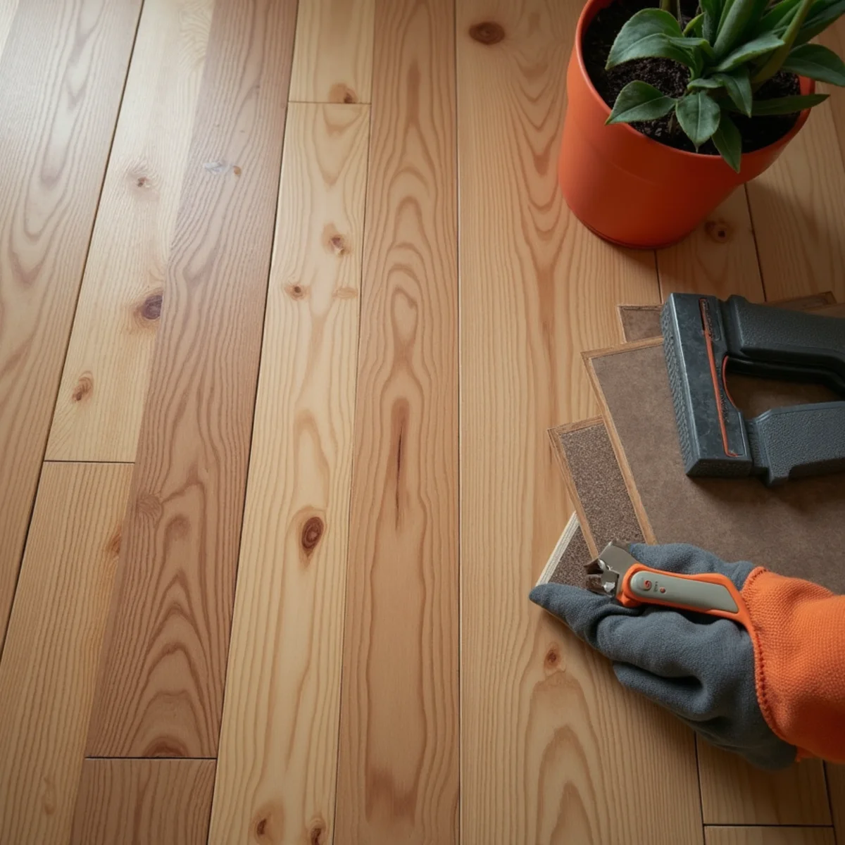 close up detail illustrating hardwood refinishing cost Huntsville